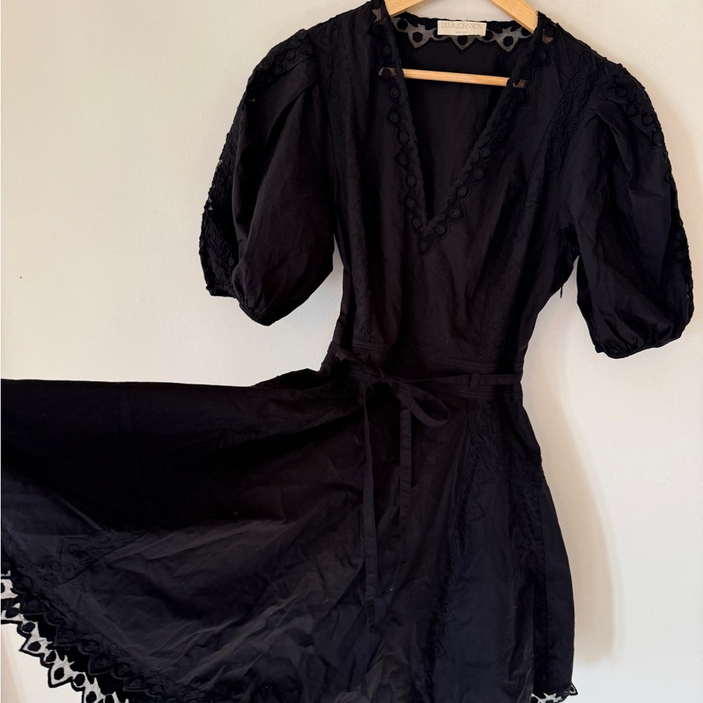 Ulla Johnson Camila Black Mini Dress - Picture 8 of 16